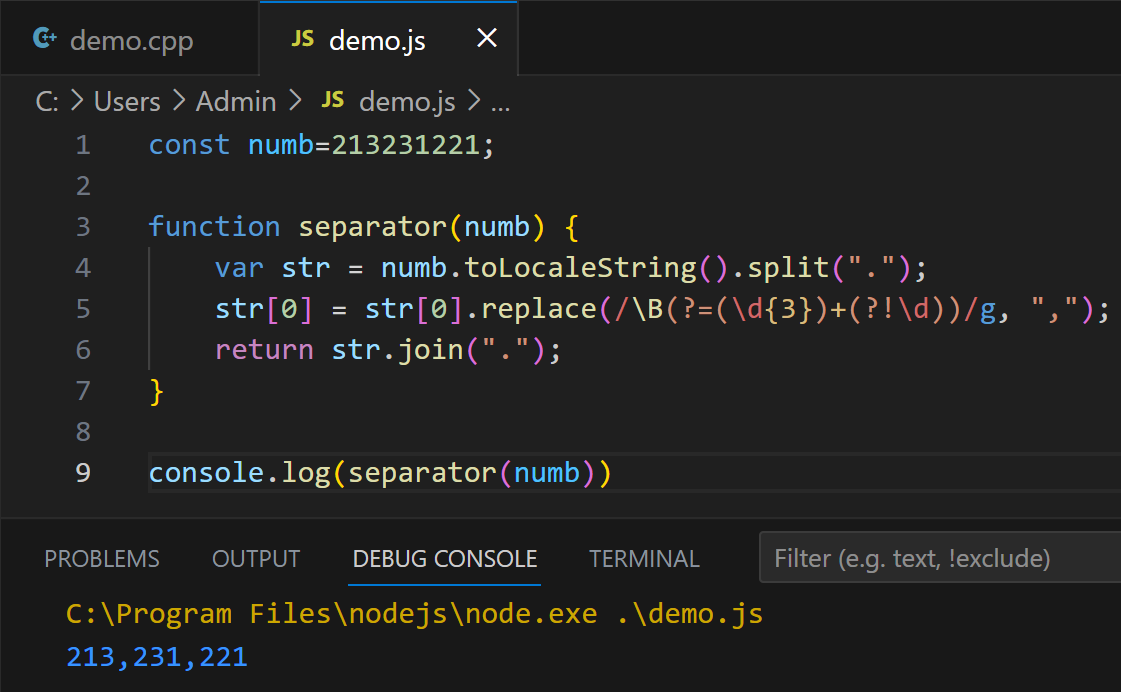 format-number-with-commas-in-javascript-delft-stack